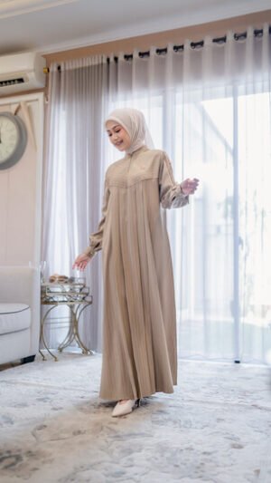 Talita Stripe Dress Gamis