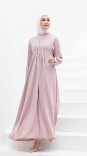Safwah Gamis Dress - Gallery Muslim